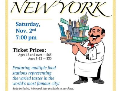 A Taste of New York, Saturday, Nov. 7, 2024