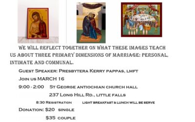 Marriage Retreat, Saturday, March 16, 2024